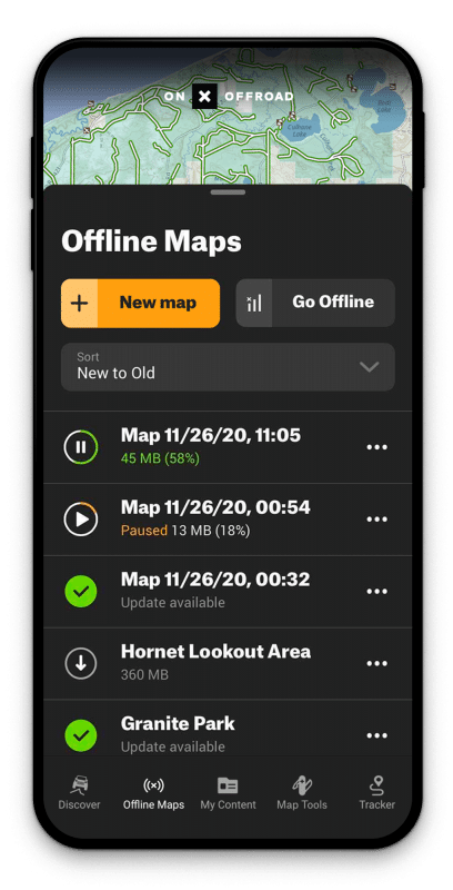 Offroad GPS Maps App: Find ATV, Dirt Bike, UTV, 4x4 Trails | OnX