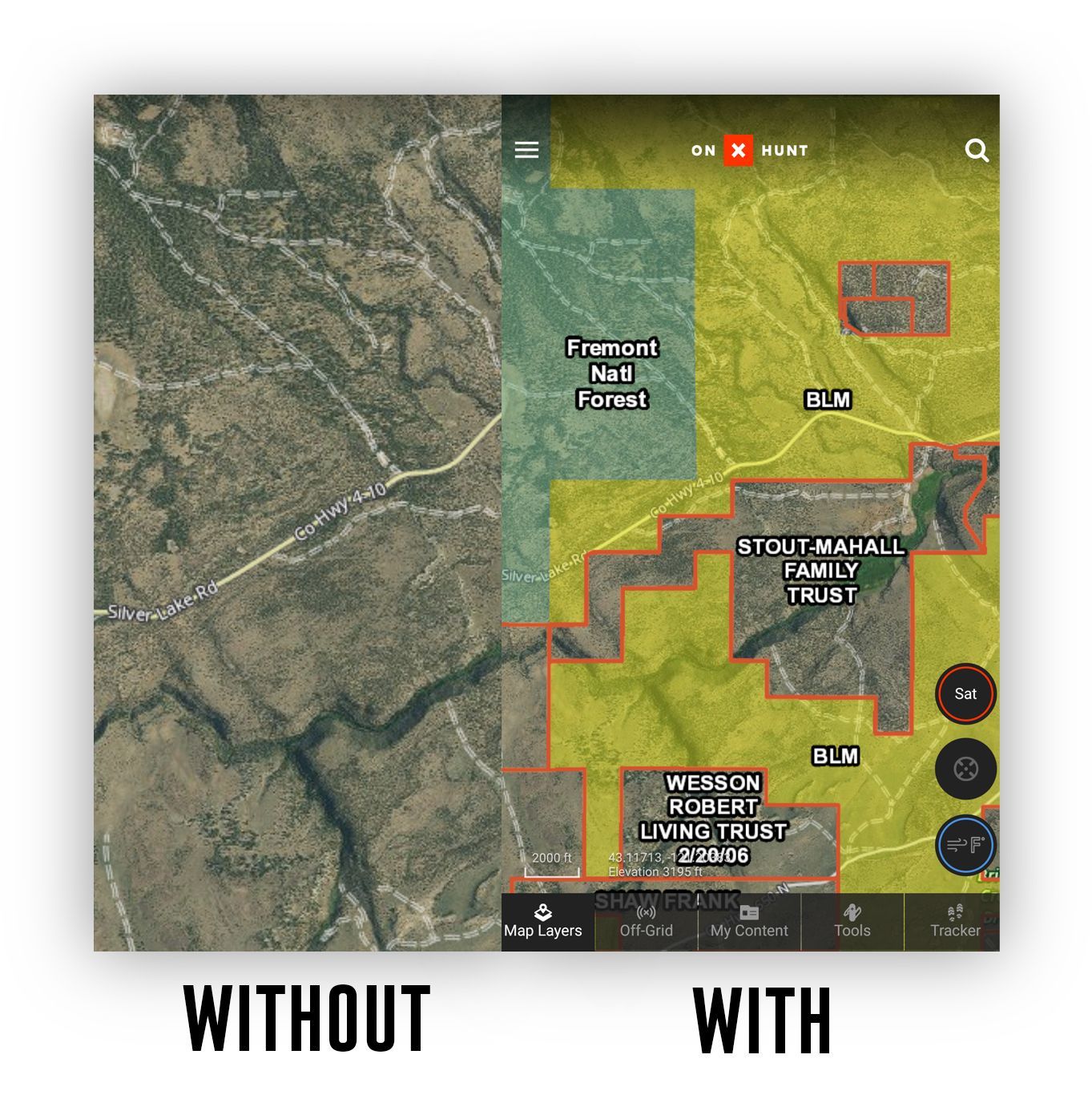 Oregon Hunting Maps Public & Private Hunting onX