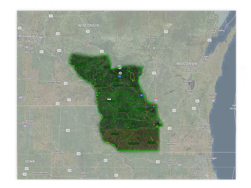 Wisconsin Turkey Zones Information, Maps and More onX