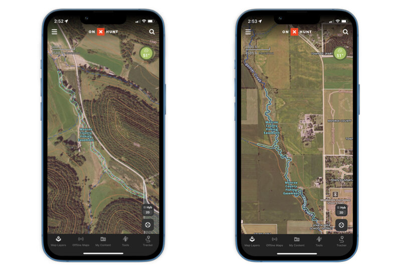 onX Hunt Adds Monroe County, Wisconsin Fishing Easements to the App ...