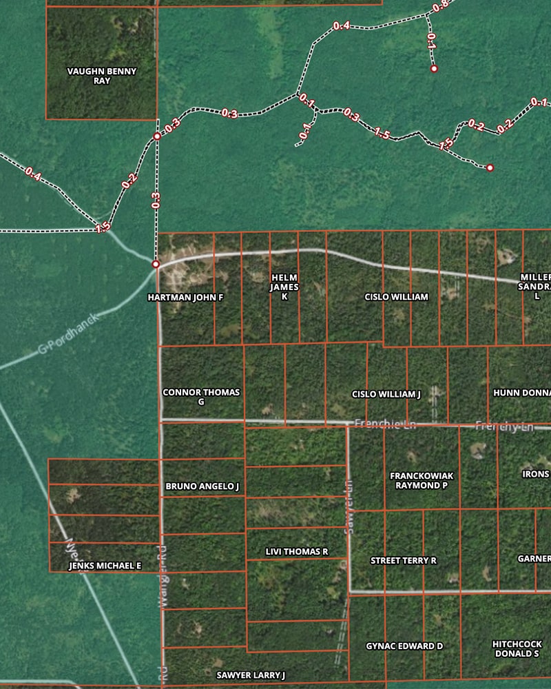 land ownership gps maps free