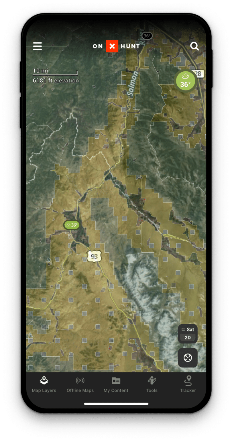 Public Land Map | Find Public Land Near You | onX Hunt