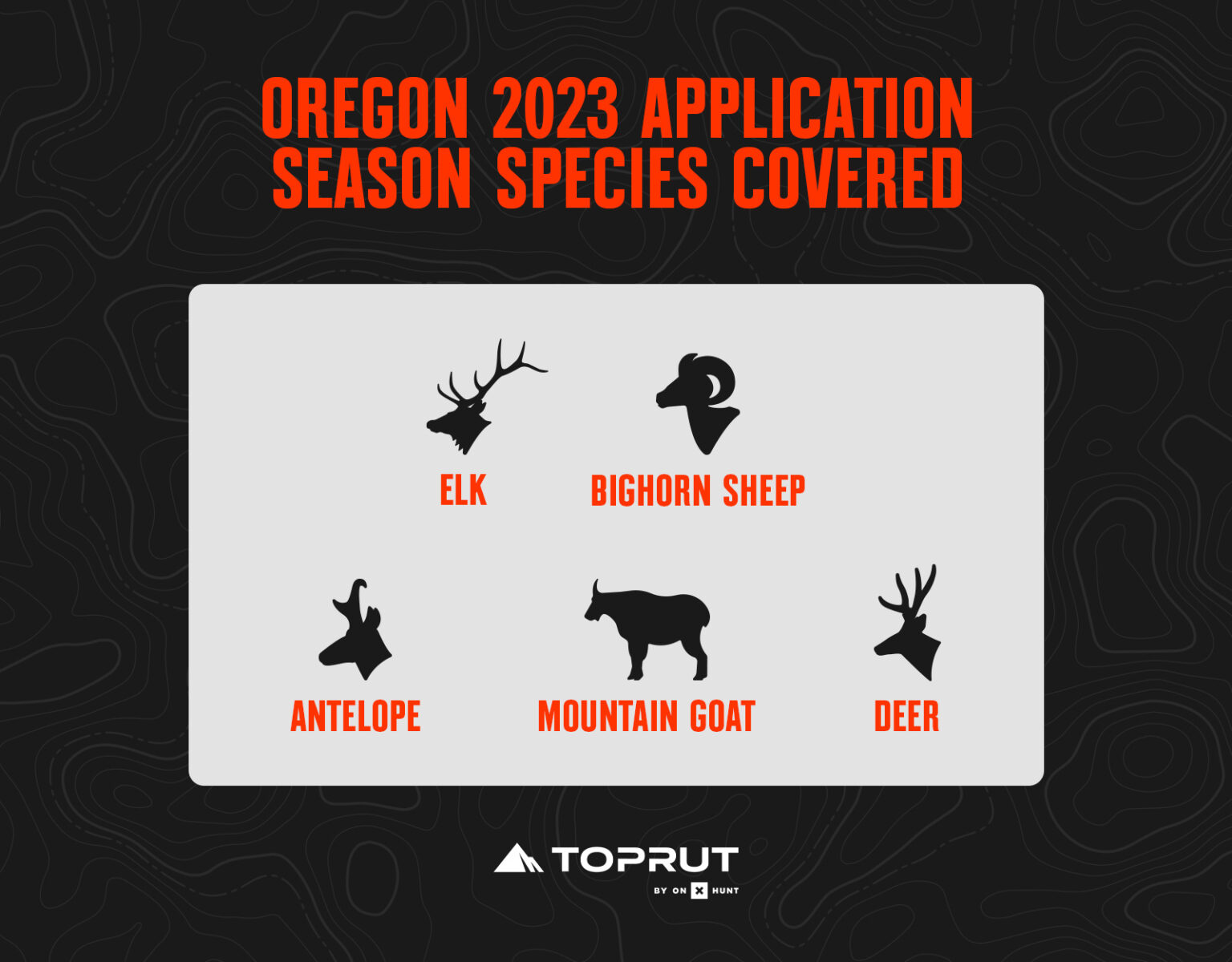 Oregon Hunting Application Details 2023 onX Hunt