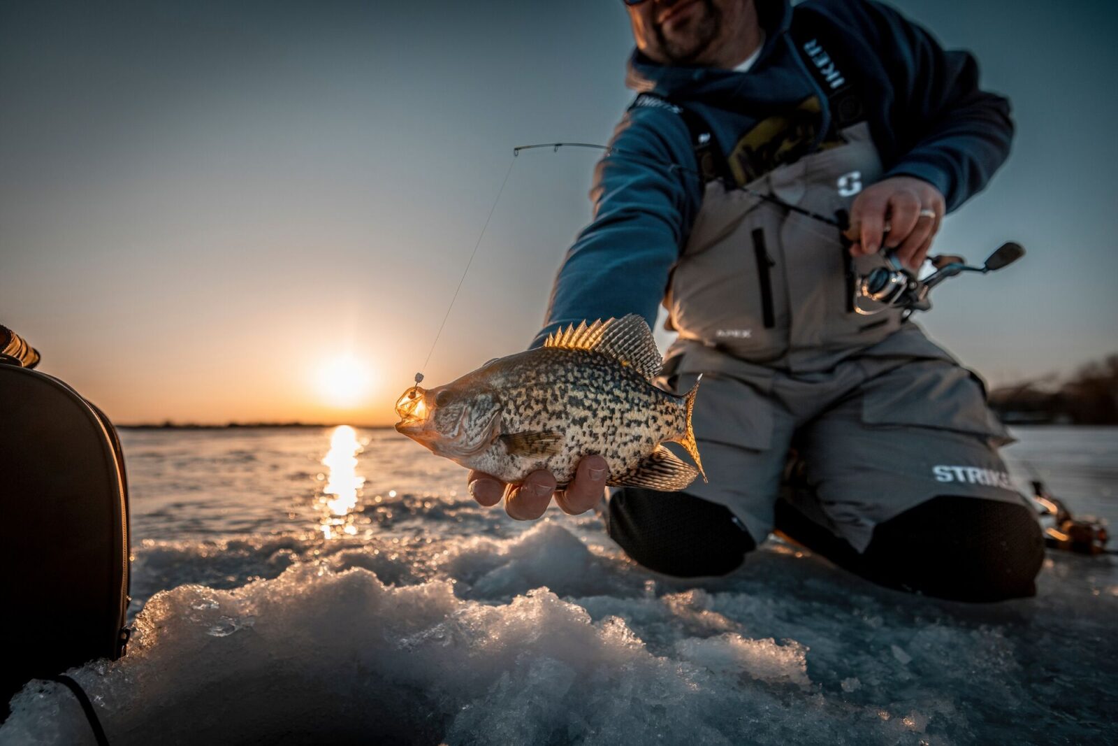 ice fishing in MN