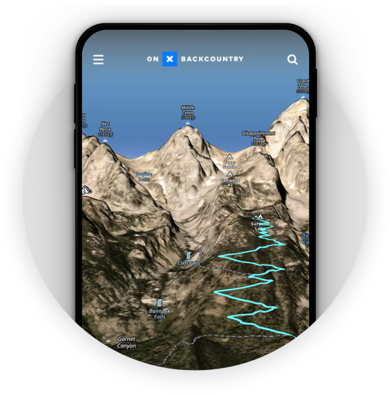 GPS Map App for Hiking, Skiing, Climbing Routes and More | onX Backcountry