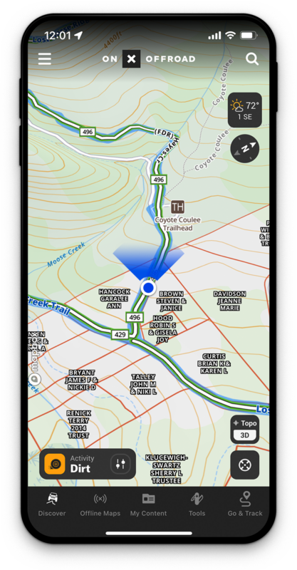 Private Land Maps for Off-Roading| onX Offroad