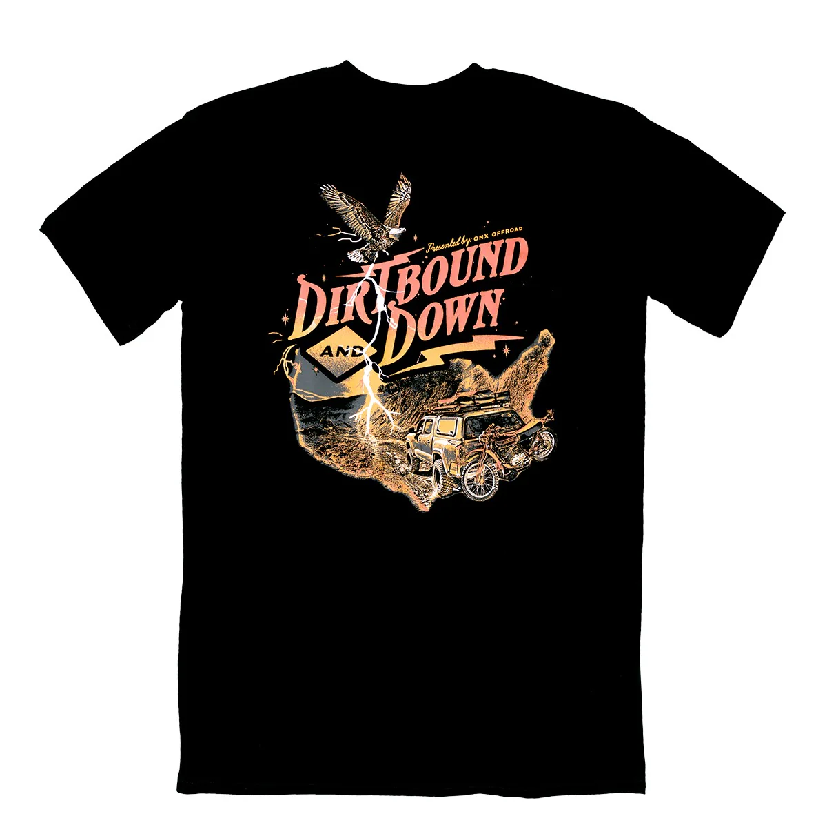 dirtbound and down teeshirt